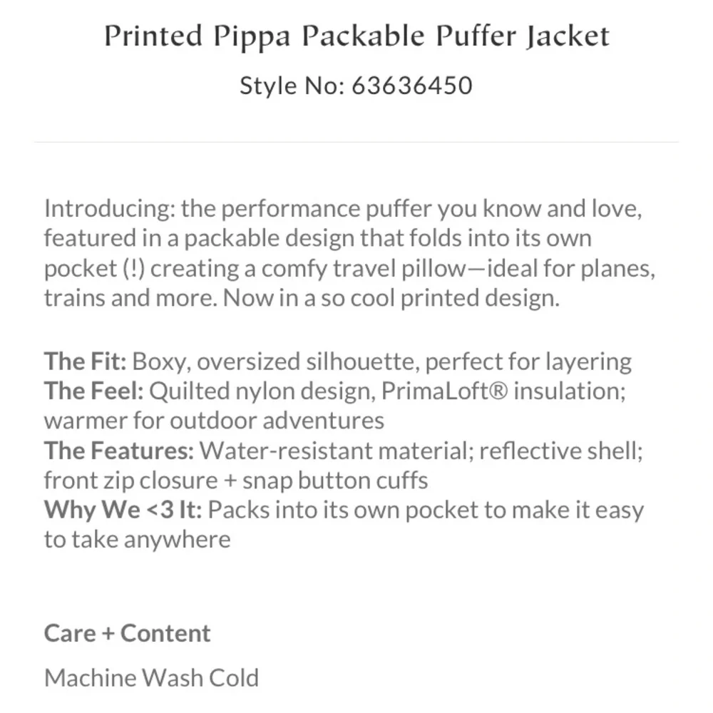Free People Multicolor Patterned Puffer Jacket